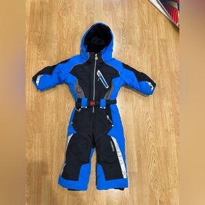 Obermeyer Turoa Suit boys' one-piece snow suit. Size 3